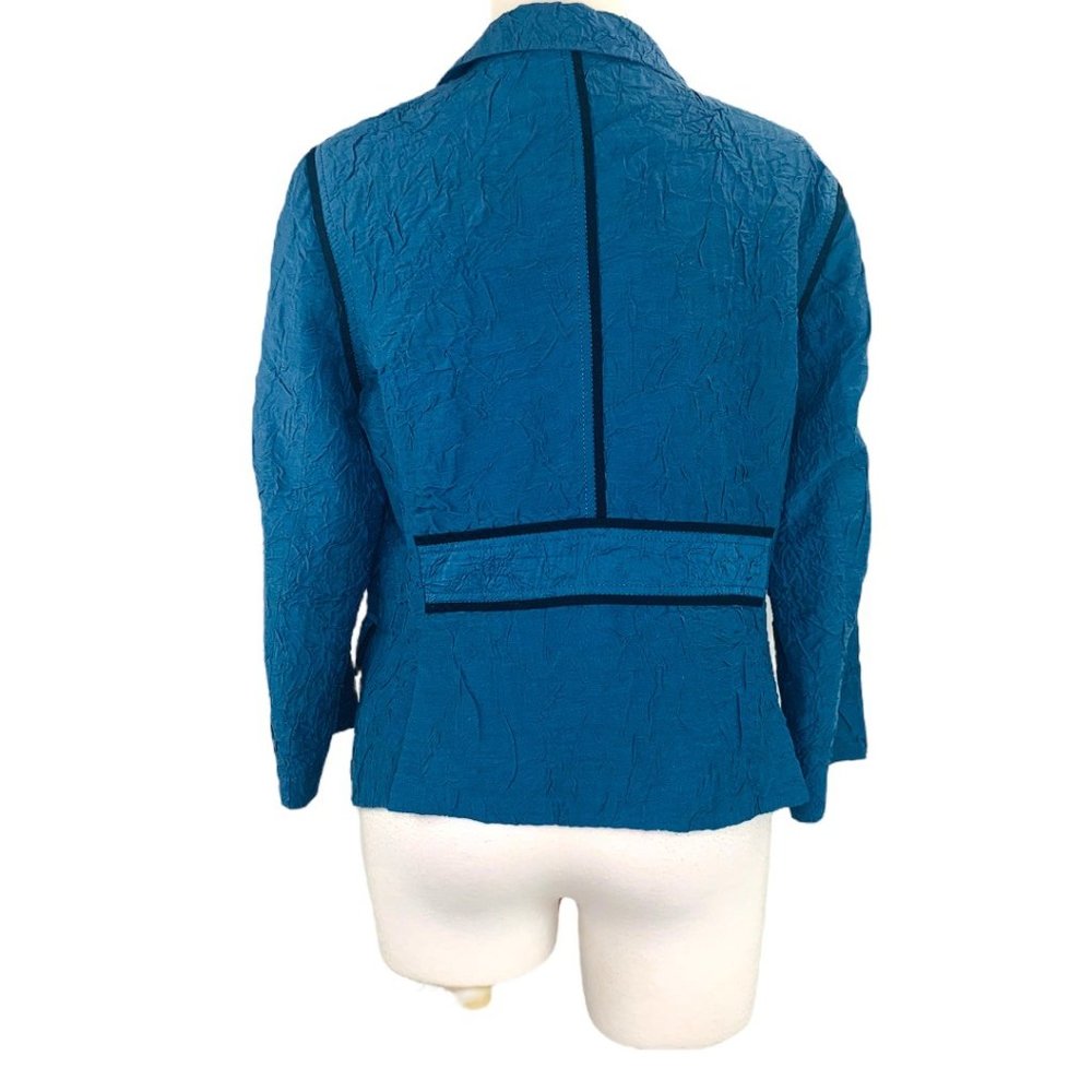 40% OFF SALE❗️ Rachel Roy Signature Silk Blend Blazer Light Spring Jacket SZ 10 - Picture 4 of 11
